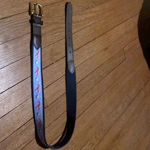 Mens VV belt.  Lobster and Lemon